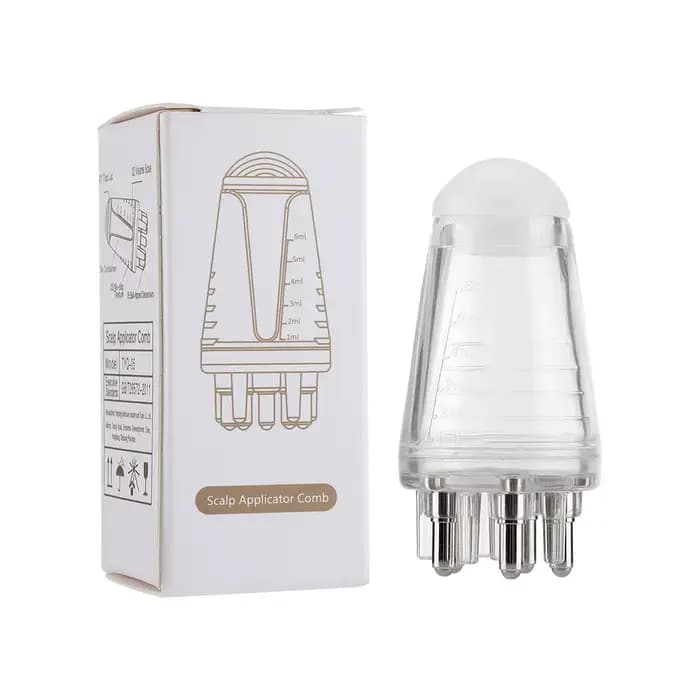 Applicateur de cuir chevelu, peigne liquide pour le traitement du cuir chevelu, huile essentielle, g