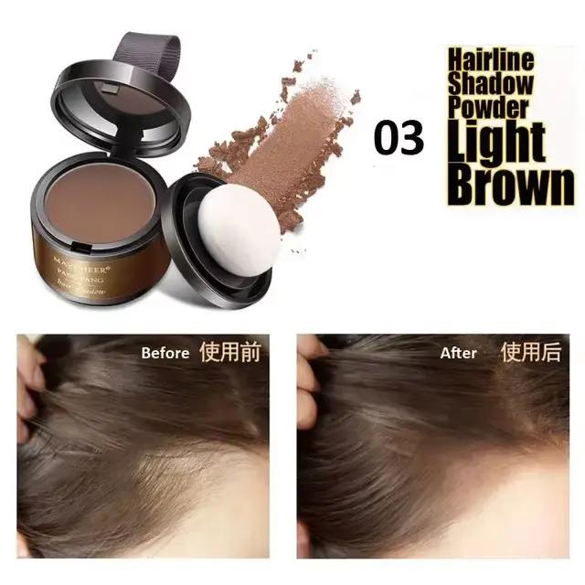 Poudre de Fard pour la Ligne des Cheveux MAYCHEER – Poudre Volumisante pour une Modification Instant