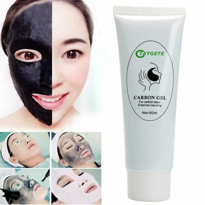 Crème Laser au carbone 80ml/300ml, poupée noire, rajeunissement de la peau, blanchiment ND Yag, nett