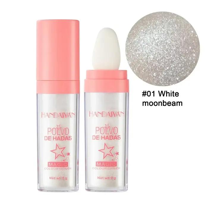 Surligneur poudre blanc clair De lune Polvo De Hadas paillettes miroitant Contour ombrage illuminate