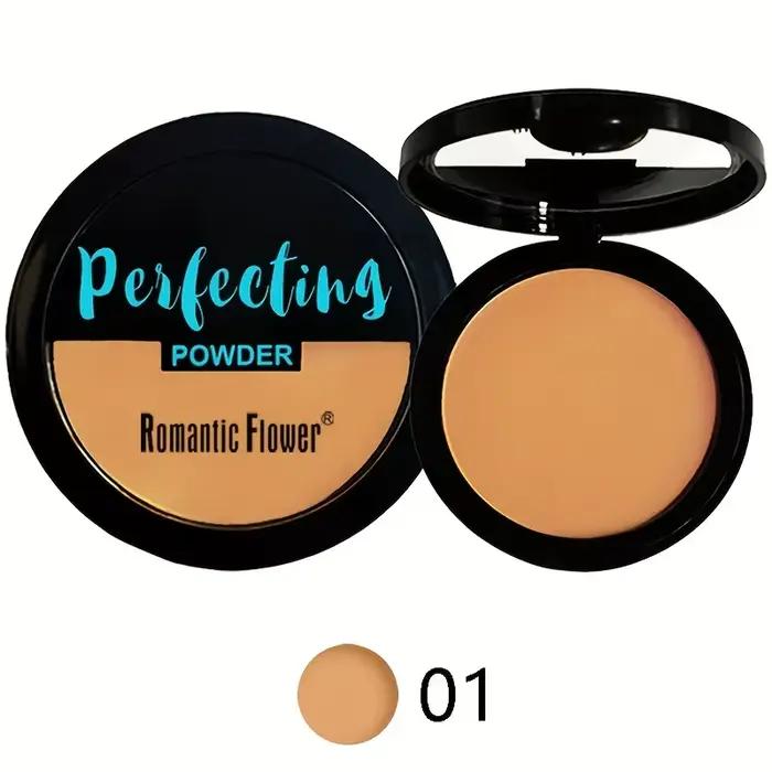 Poudre de Bronze foncée 3 couleurs, fond de teint pour peau foncée, correcteur de contrôle de l'huil