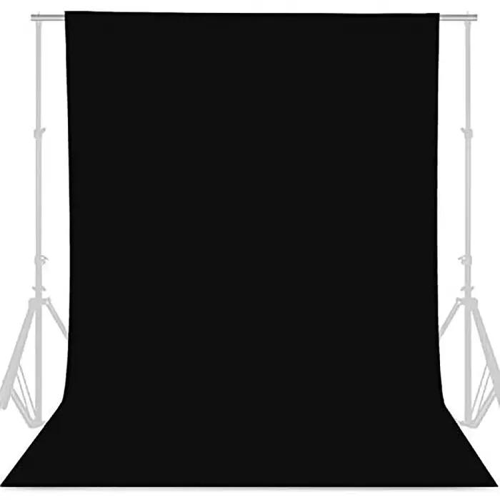 Toile de fond lisse verte, blanche et noire pour tournage vidéo, écran de photographie Chromakey