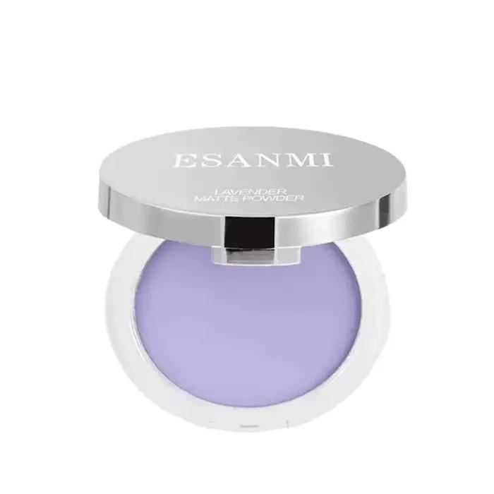 Crème violette en poudre, cosmétique naturelle pour la peau, longue durée, contrôle du sébum, poudre