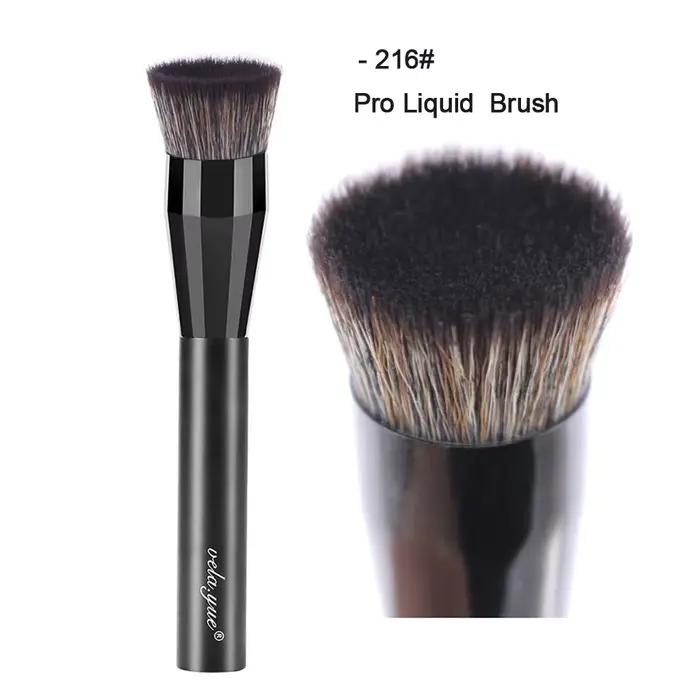 Vela.Yue – brosse de fond de teint professionnelle pour le visage, liquide, poudre minérale, crème, 