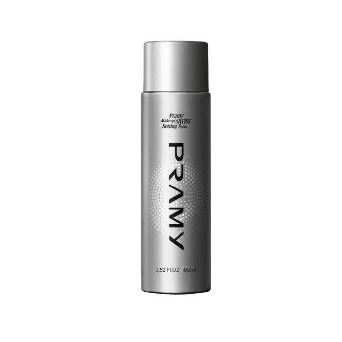 Spray Fixateur de Maquillage Pramy 100ML, Anti-transfert et Contrôle du Sébum, Fini Non-Épaississant