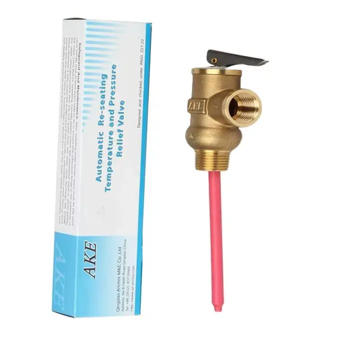 Soupape de sécurité de surpression et de température, 101, 116, 130, 145 PSI, 210F, vanne T/P, dispo