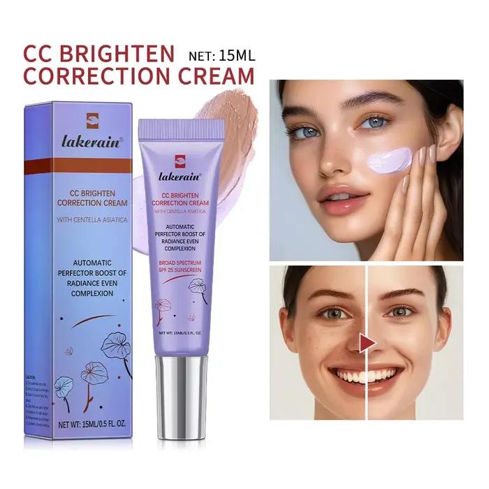 CC crème correctrice rouge à base de liquide crème à couverture complète imperméable longue durée co