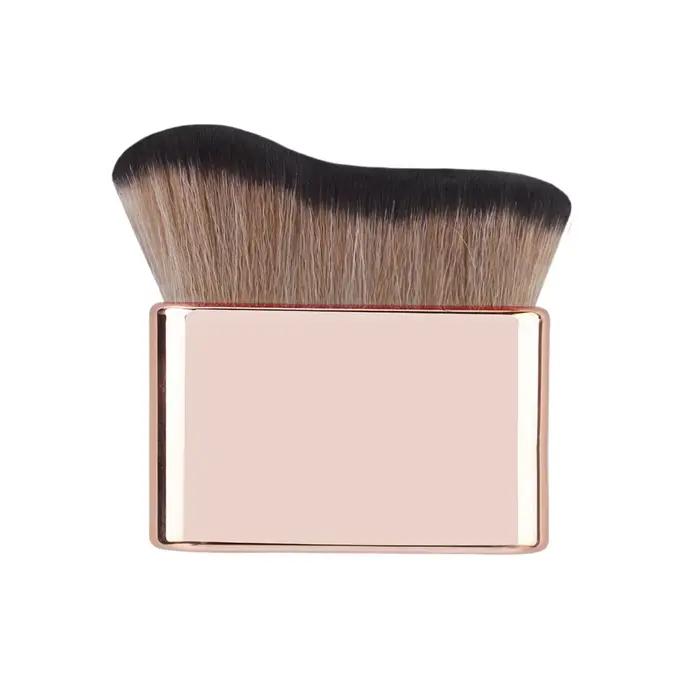 Pinceau pour fond de teint, 1 pièce, vague créative en plastique, adapté parfaitement au pinceau cos
