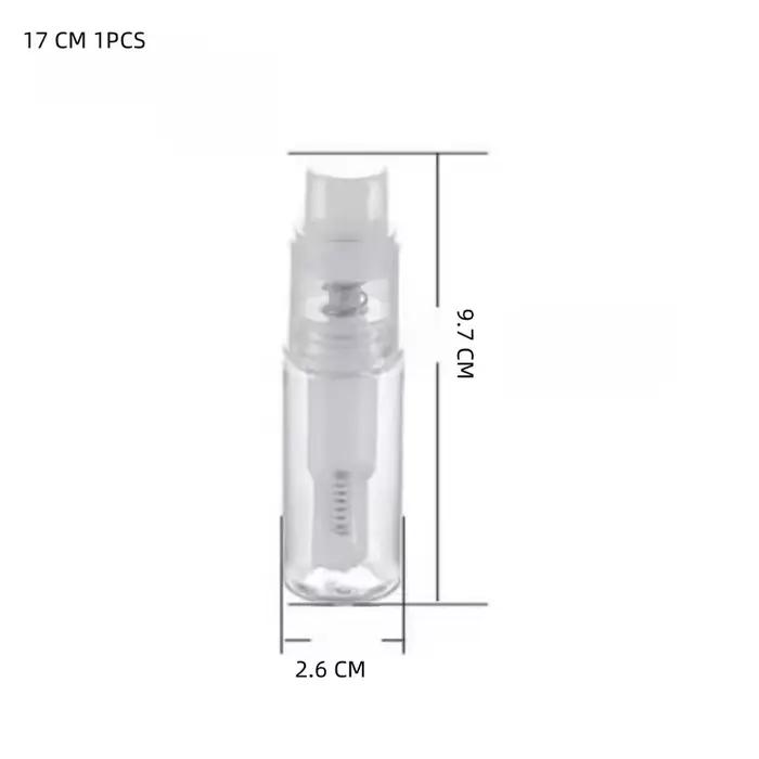 Flacon pulvérisateur à pompe 17ml/180ml pour poudre de talc, poivre, assaisonnement, poudre libre, a