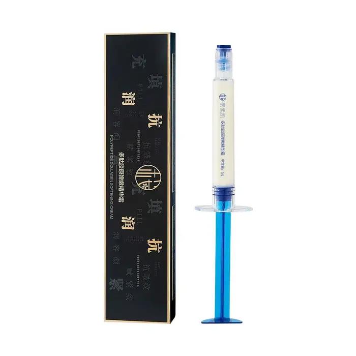 Crème à l'essence de collagène polypeptide-hydratant raffermissant élastique tendre remplissage ridu