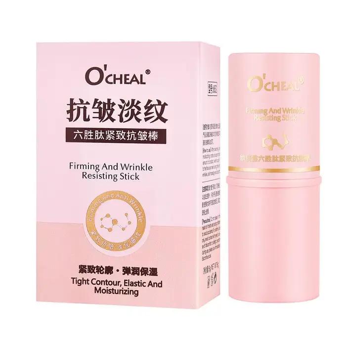 Poudre Anti-rides à Six Peptides, bâton hydratant pour le visage, hydratant profond, pour le cou, le
