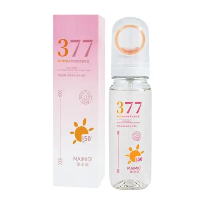 Spray solaire SPF50+ 90ml hydratant pour le visage, le cou et le corps, anti-âge, protection UV à la