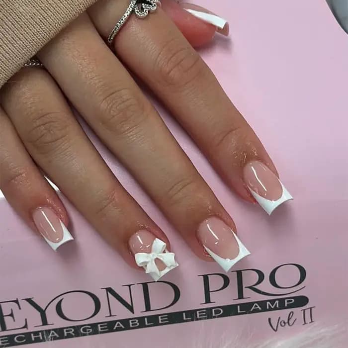Conseils français pour ongles à pression, longue durée, élégants, artificiels, manucure, Art pour la