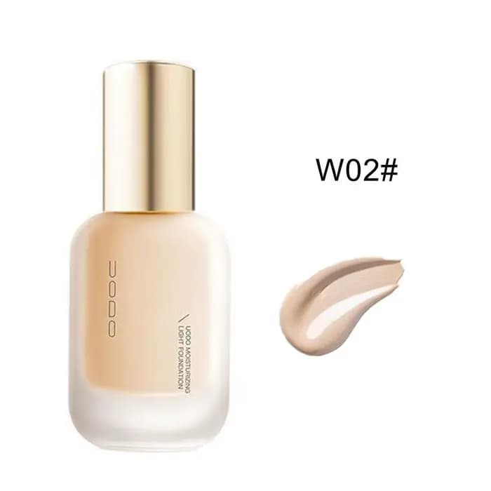 UODO – fond de teint liquide correcteur, BB crème longue durée, imperméable, pour une peau sèche et 