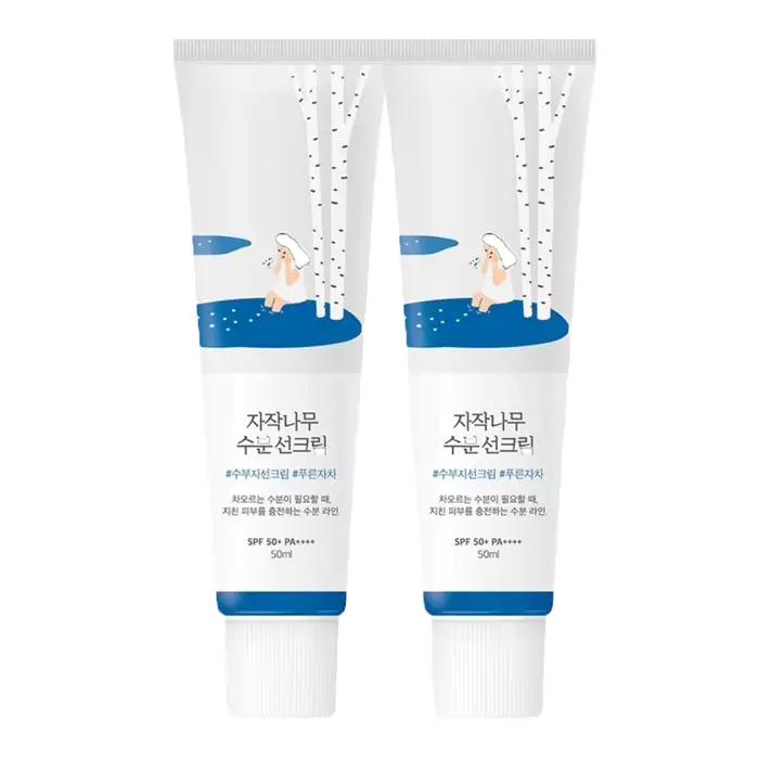 Crème solaire hydratante à large spectre SPF50+ PA+++ Contrôle du sébum Protection UV Légère Non gra