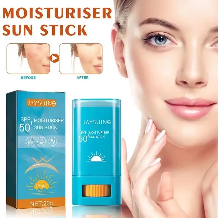 Crème solaire en stick SPF 50+ Protection UV Anti-oxydant Crème isolante légère Corée Tous types de 