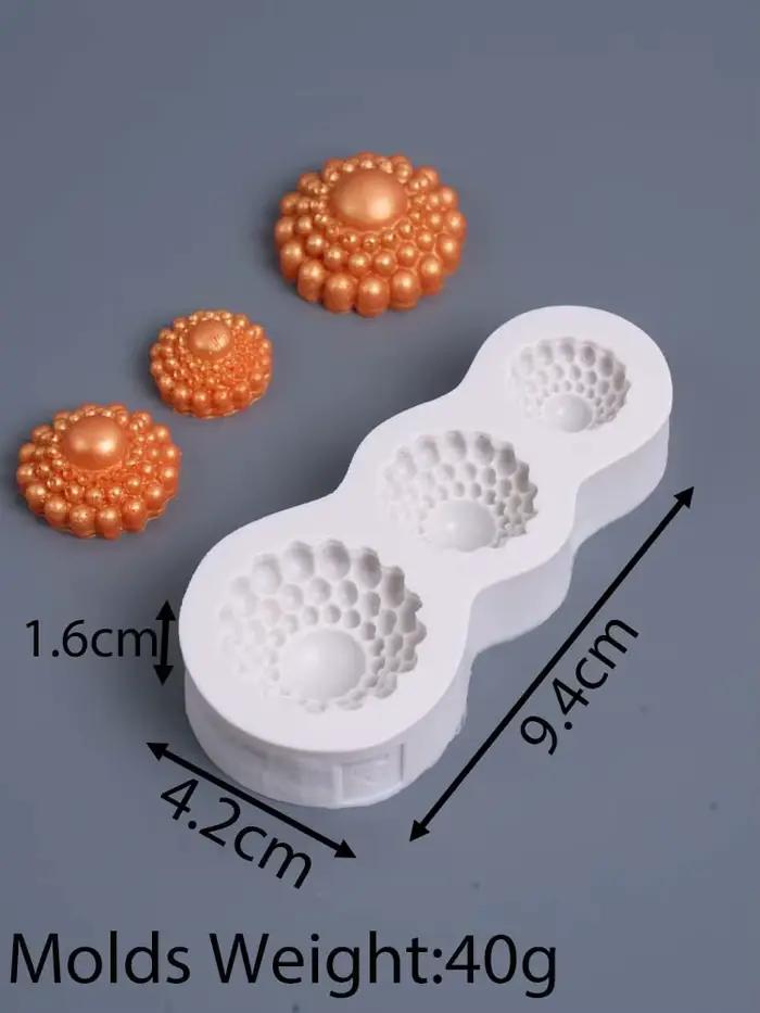 Moule à bougie en Silicone avec diamants 3D, outils de décoration de gâteau Fondant, moules à bonbon