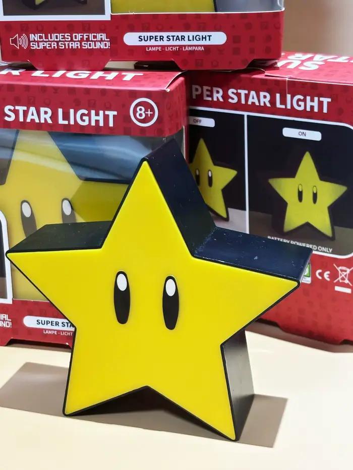 Nouvelle Lampe de Chevet LED Musicale 2026 Super Star Light avec Son, Recharge USB, Lampe de Bureau 