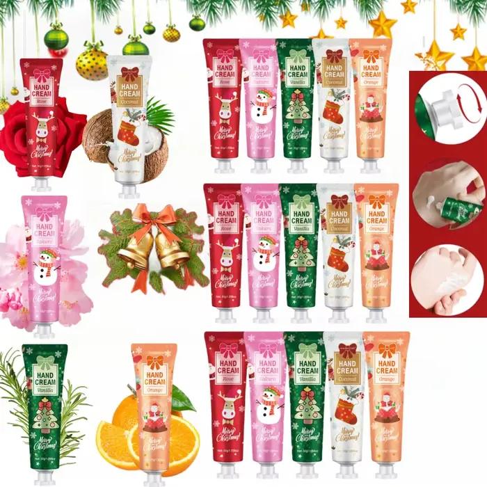 Coffret cadeau de crème pour les mains de noël, hydratant crème pour les mains sèches, cadeau parfai