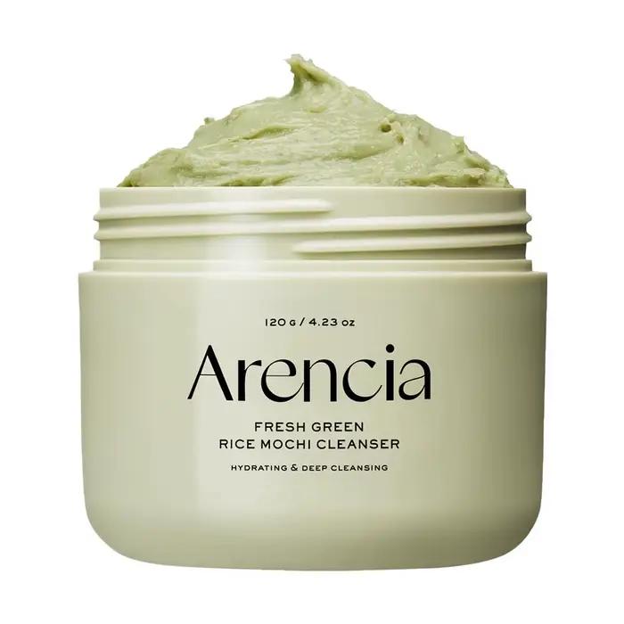 Nettoyant Mochi au riz vert Arencia 120g, crème hydratante nettoyante en profondeur coréenne, nettoi