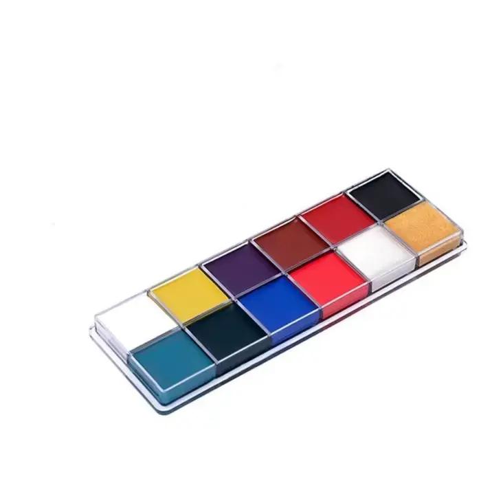 Peinture à l'huile pour le visage et le corps, pigment non toxique, sûr pour les enfants, tatouage f