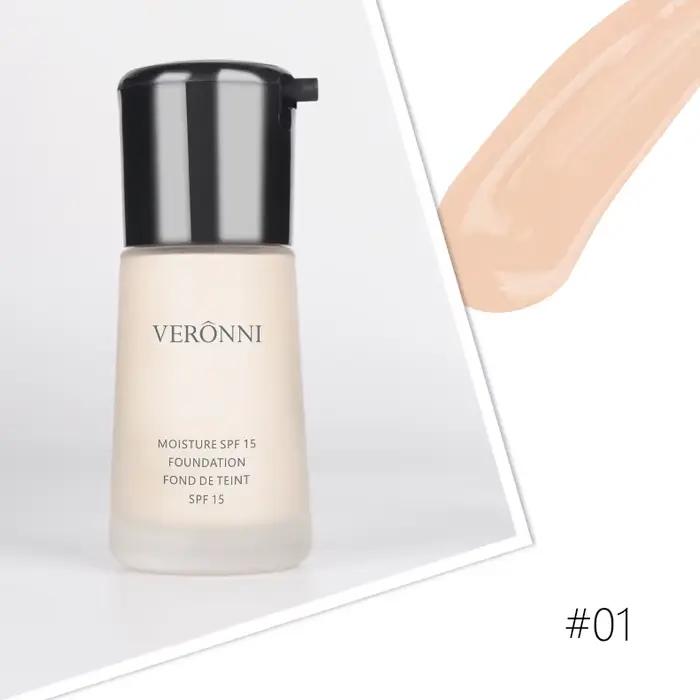 VERONSettlement-Fond de teint liquide imperméable naturel, correcteur de maquillage professionnel, c