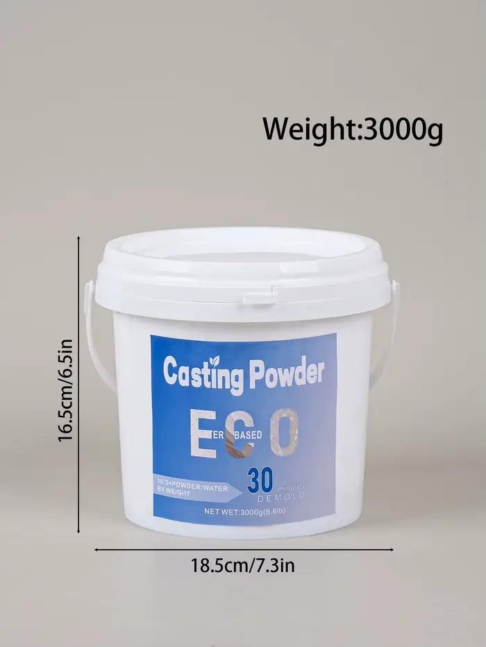 Poudre de gypse haute densité 3KG, accessoires pour moules en argile céramique, matériau de producti