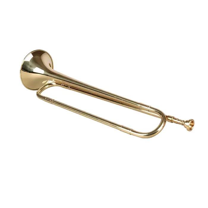 Trompette en laiton C Tune, Instrument de musique en laiton à Note haute, pour étudiants adultes déb