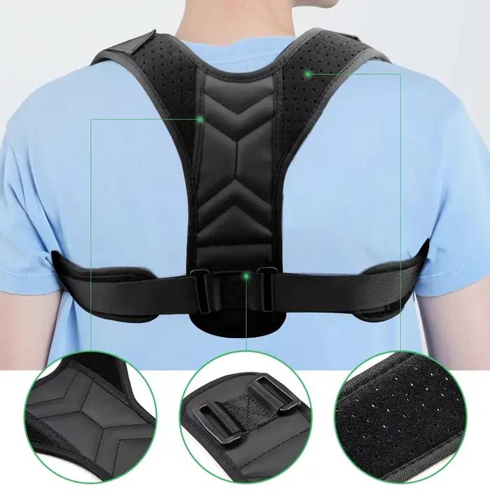 Ceinture Correctrice de Posture 1PC - Soutien Dorsal Réglable pour Femmes et Hommes, Soutien de la C