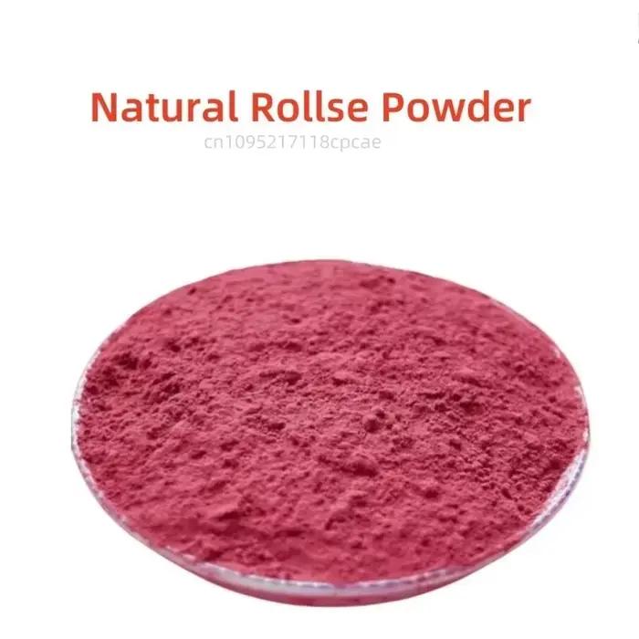 Poudre de fleurs de Roselle/Rose/Pois papillon jaune, bleu, rouge – Pigments naturels à base de plan