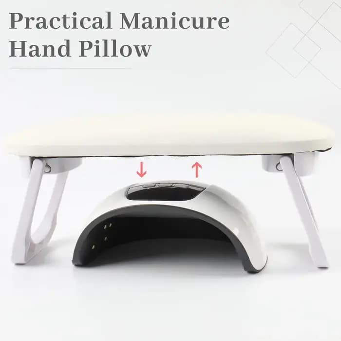 H6-Oreiller pour les mains Nail Art, portable, facile à nettoyer, confortable, non ald