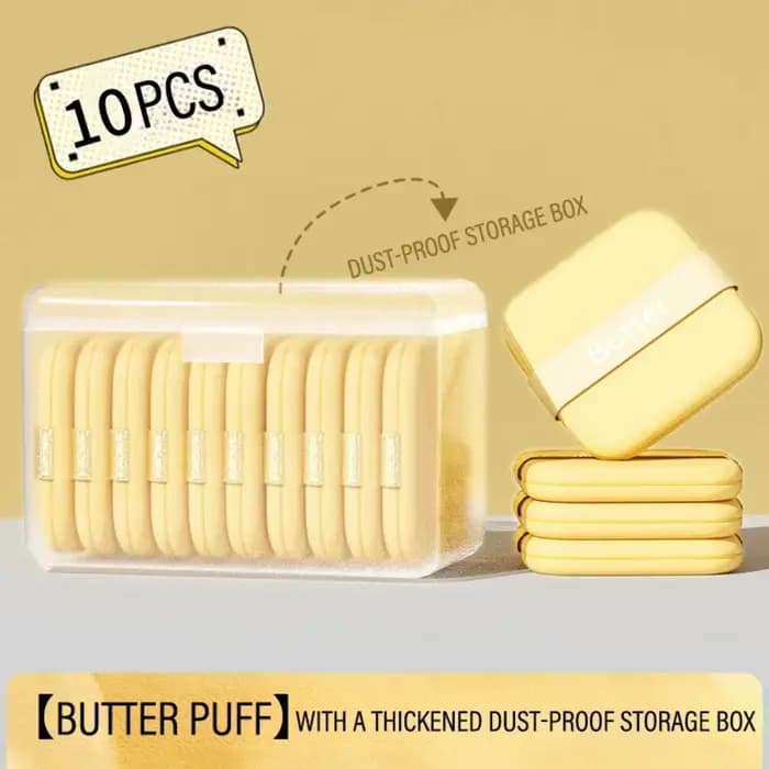 Éponge de maquillage double face super douce pour fond de teint liquide, type 'biscuit coussin d'air