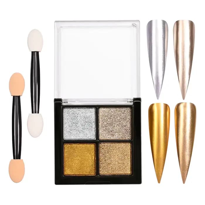 Ensemble de Palette de poudre à frotter solide, 40 couleurs, superbe dégradé, taches, pigments pour 