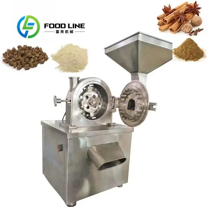 Machine à moudre les piments secs automatique, multifonctionnelle, commerciale et personnalisable po