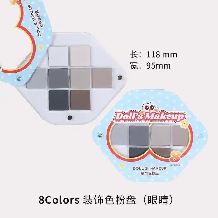 Poudre de coloration pour poupée BJD 8/9/10 couleurs, poudre de couleur douce, peinture décorative s