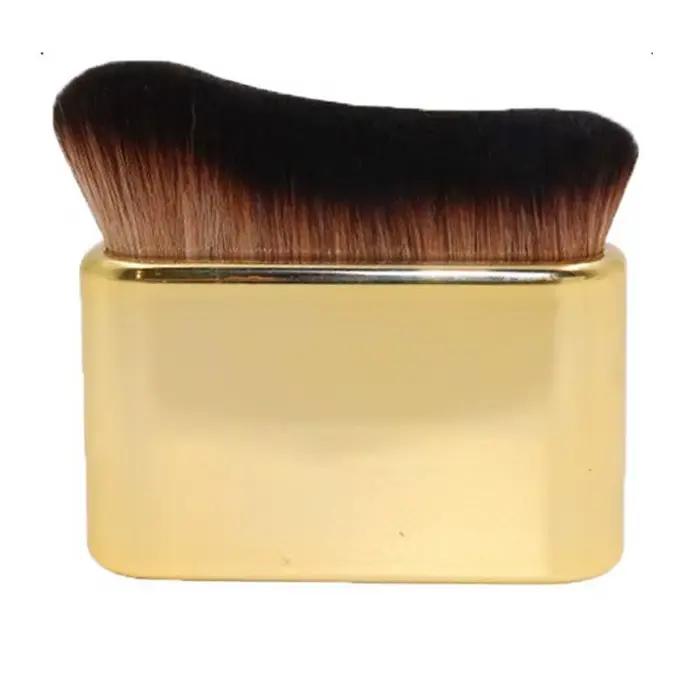 Pinceau de maquillage pour le contour du bronzage, fond de teint liquide, crème, Blush, poils souple