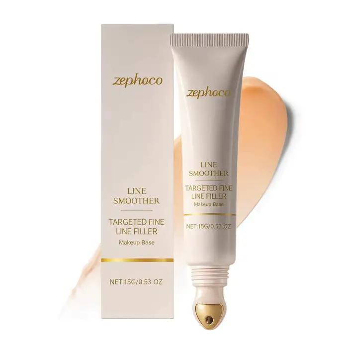 Zephoco Line Smoother, crème ciblée pour les ridules, 15g, minimiseur instantané des rides et des po