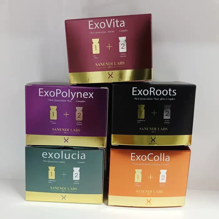 Ensemble 2-en-1 EXO Vita NAD+ PDRN Sérum Collagène Essence Soin Visage Lissant Hydratant Liftant Cor