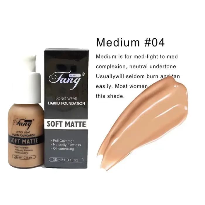 SEPORA – fond de teint liquide mat, 6 couleurs, contrôle de l'huile, imperméable, couverture complèt