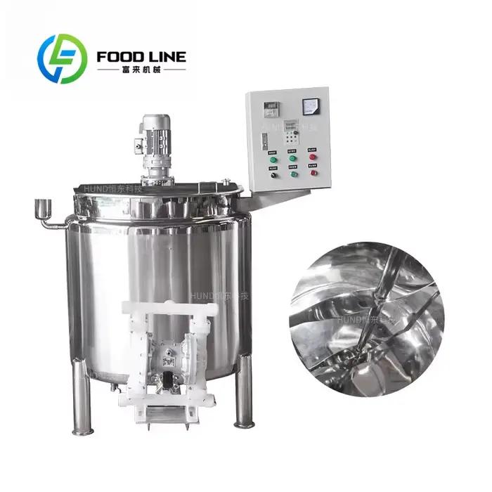 Machine de fabrication de sirop de sucre thermofusible personnalisée de 600 litres, équipement de mé