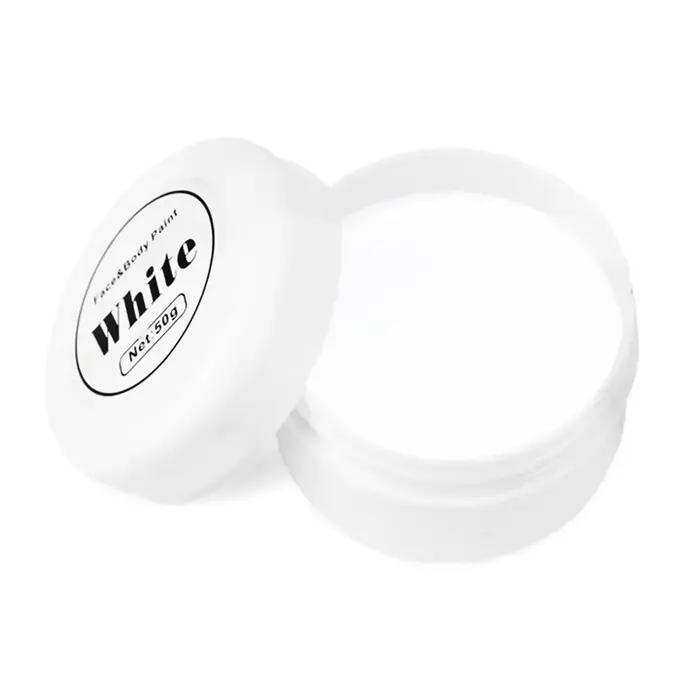 Peinture de visage d'halloween hautement pigmentée, peinture Brus pour le corps, noir et blanc, pour