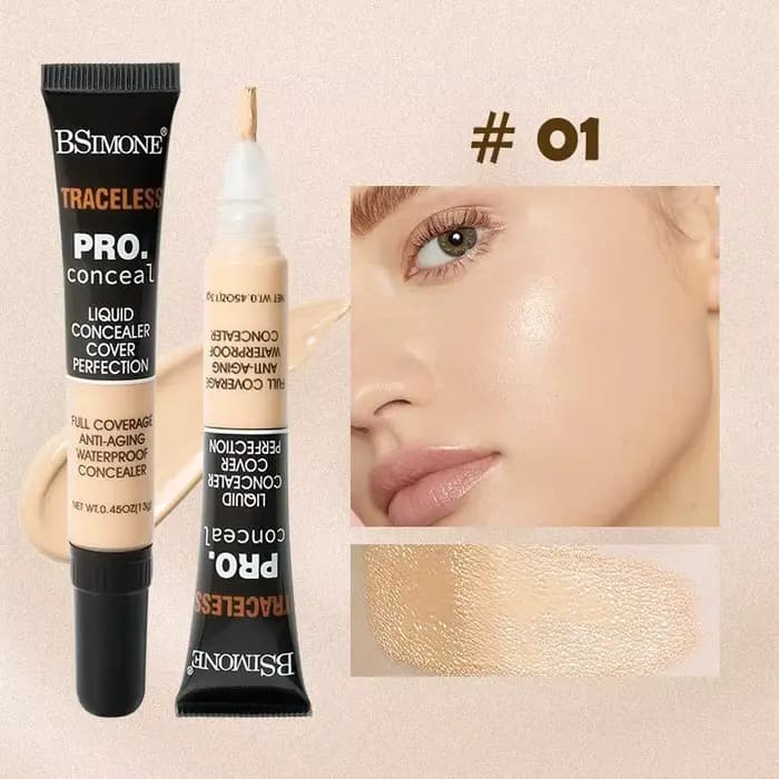 Correcteur professionnel 13g, correcteur flexible, fond de teint liquide hydratant pour couvrir les 