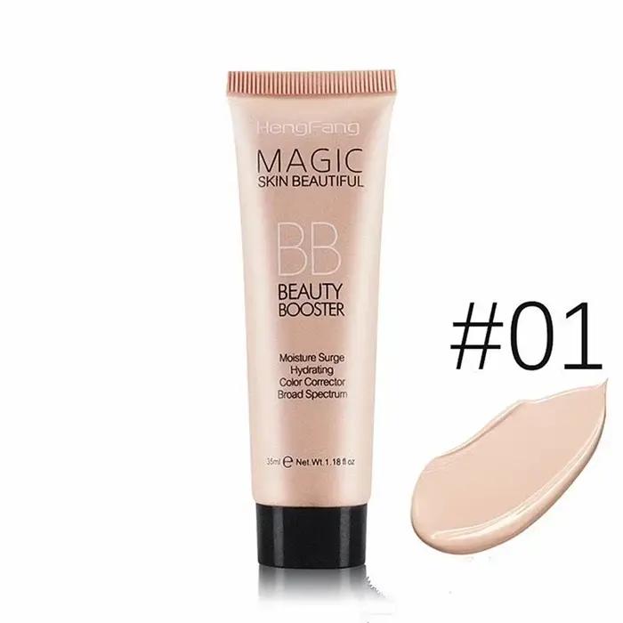 Fond de teint liquide anti-cernes pour femme, couverture complète, imperméable, blanchissant, crème 
