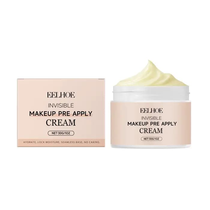 Pré-base de maquillage invisible, imperméable, minimise les pores, éclaircit le teint, isolation nat