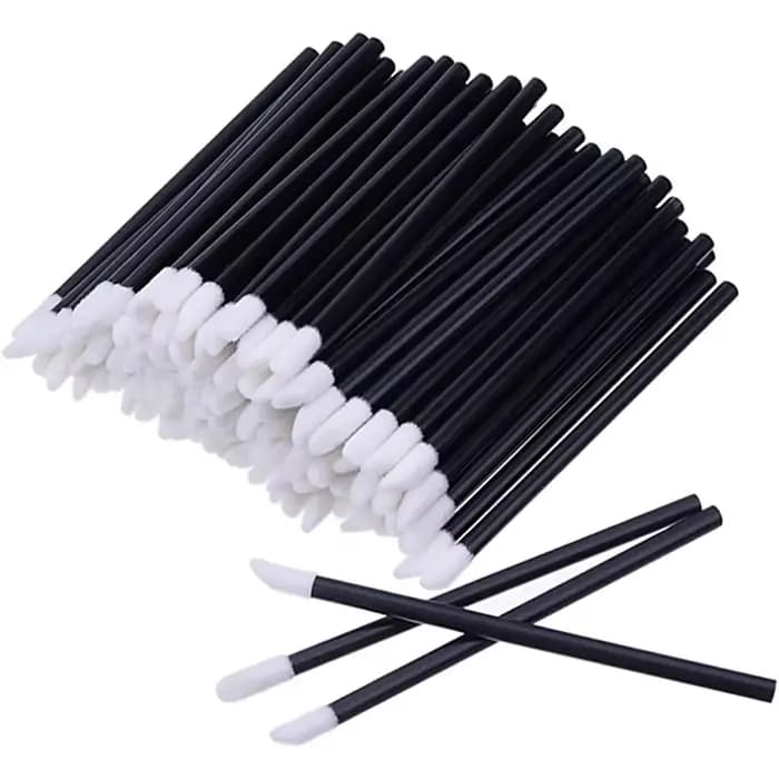 wholesale 50/100 pièces brosse à cils jetable applicateur de Mascara baguette yeux lèvres cosmétique