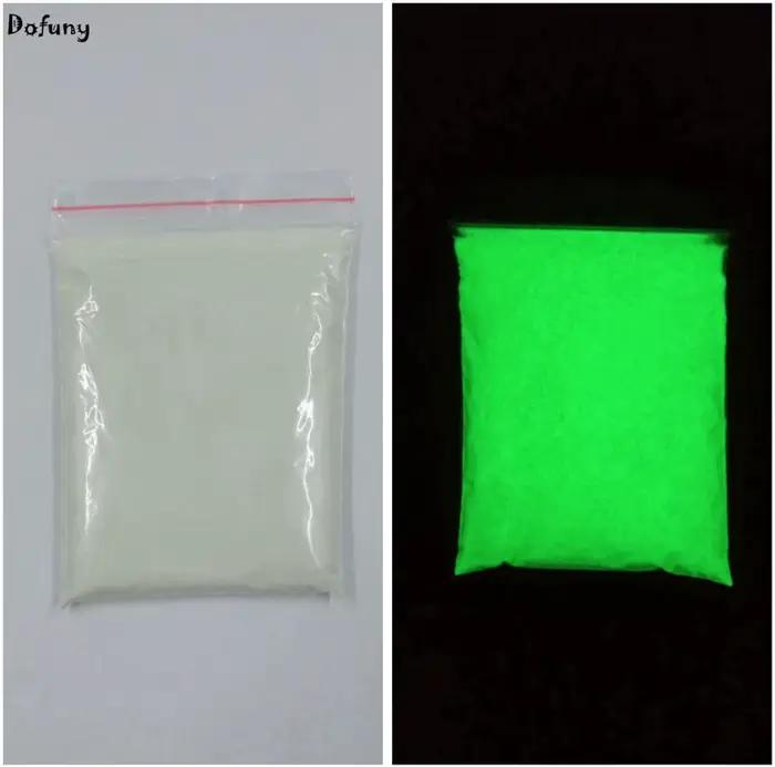 Poudre de phosphore de couleur fluorescente brillante ultrafine, poudre qui brille dans la nuit, Pig
