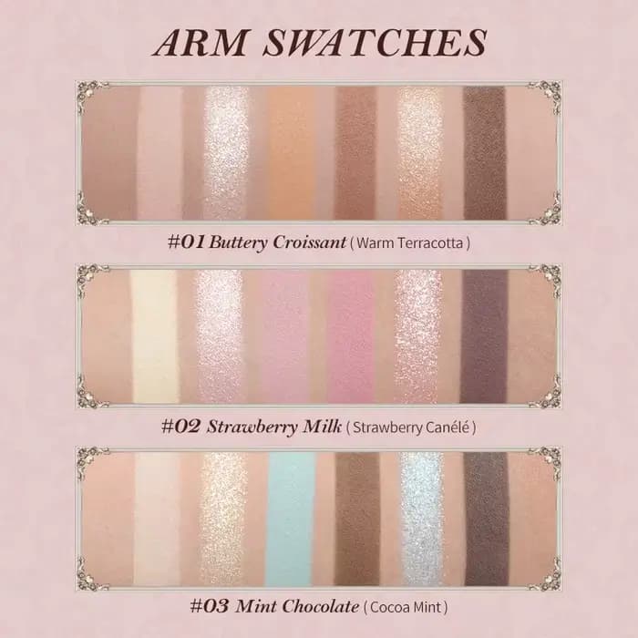 [NOUVEAU] Palette de maquillage 6 couleurs Flower Knows The Sweetie Bear Collection
