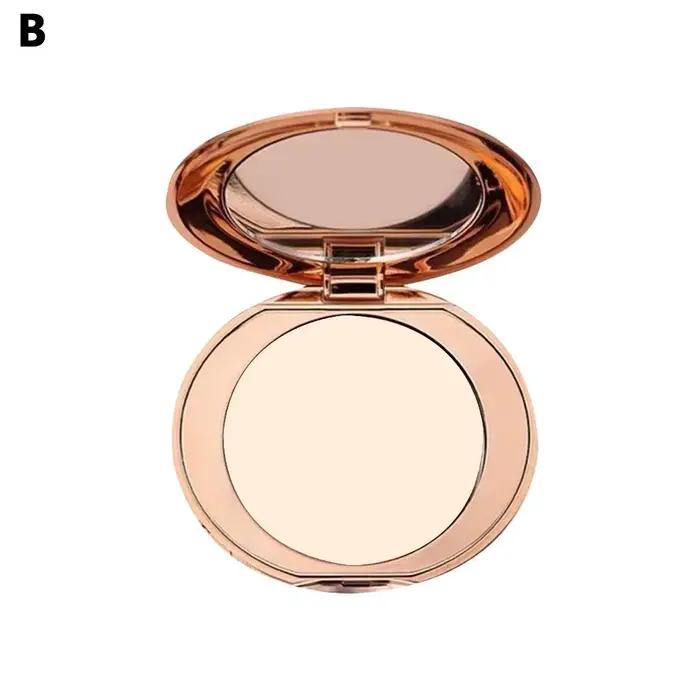 Poudre de réglage Portable, poudre impeccable, maquillage naturel, contrôle de l'huile longue durée,