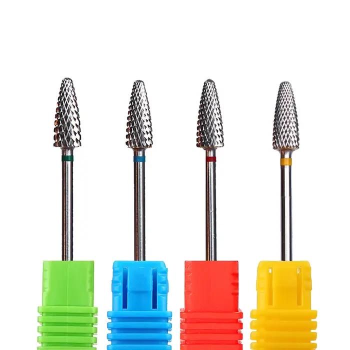 Foret à ongles en carbure de tungstène, fraise rotative, coupe-ongles, perceuse électrique pour outi