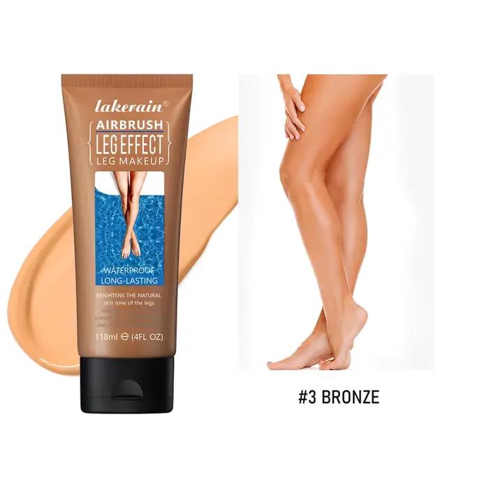 Fond de Teint Corps Waterproof Longue Tenue 116ml – Unifie le Teint, Bronze Moyen, Crème Bronzante A